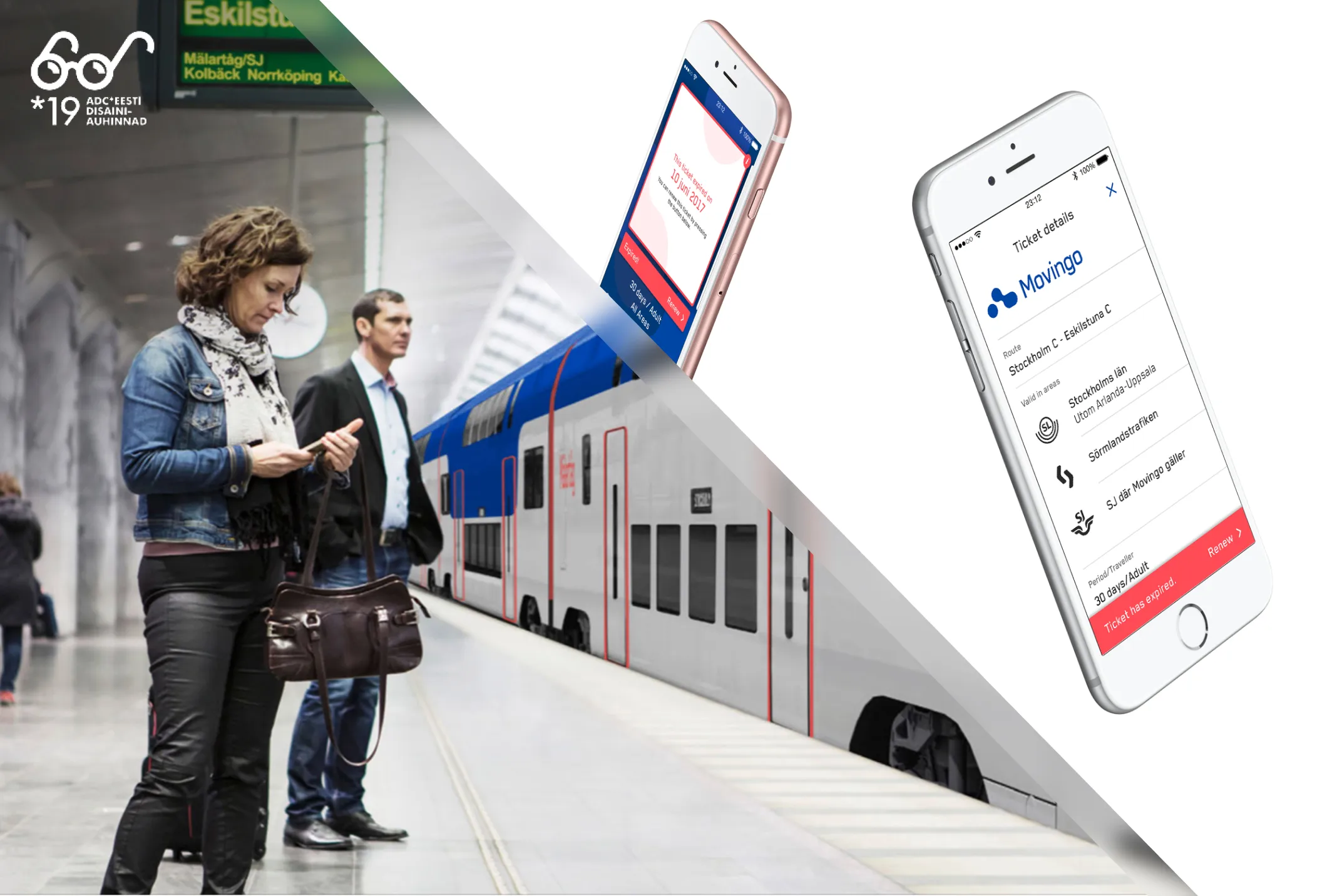 Public transport ticketing — mobile ticket details